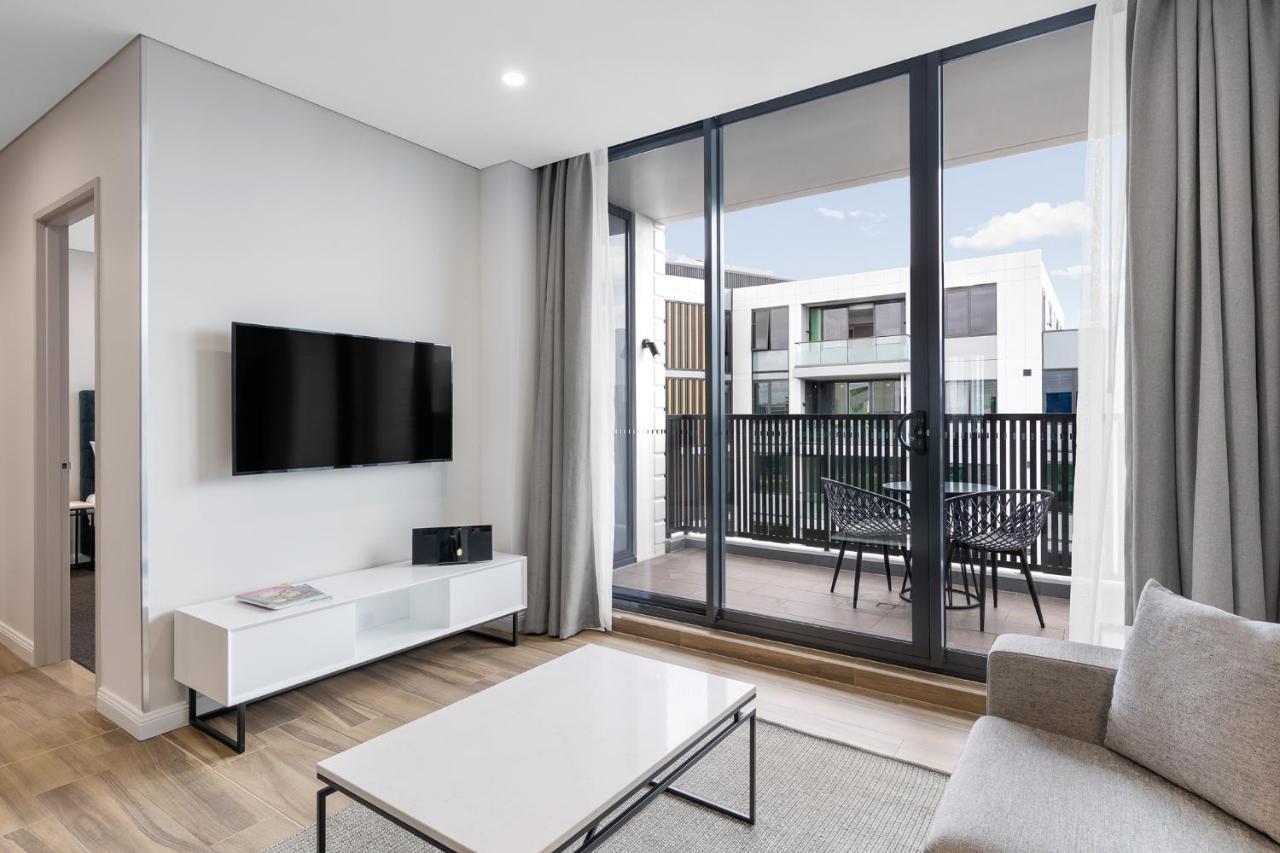 Meriton Suites Coward Street, Mascot Sydney Exteriér fotografie Living room